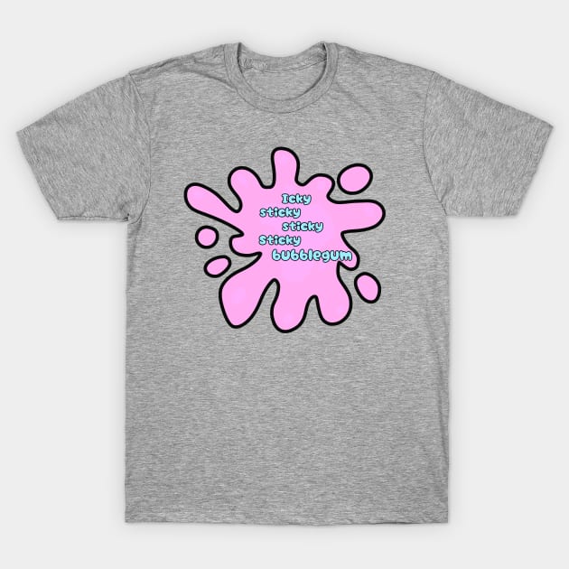 Icky sticky bubblegum T-Shirt by Creative Madness